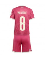 Real Madrid Federico Valverde #8 Kolmaspaita Lasten 2026-27 Lyhythihainen (+ shortsit)